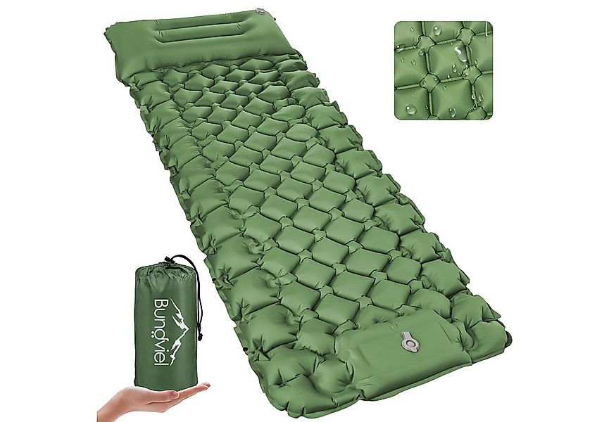 Bundviel Luftbett Isomatte Ultraleicht 8cm dick,faltbar Luftmatratze aufbla günstig online kaufen