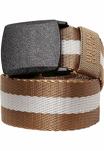 URBAN CLASSICS Hüftgürtel "Urban Classics Unisex Centre Stripe Belt" günstig online kaufen