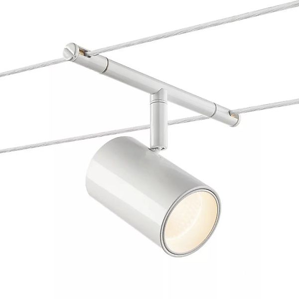 LED Seilleuchte Tenseo Noblo 8,5W 2700K 420lm in Weiß günstig online kaufen