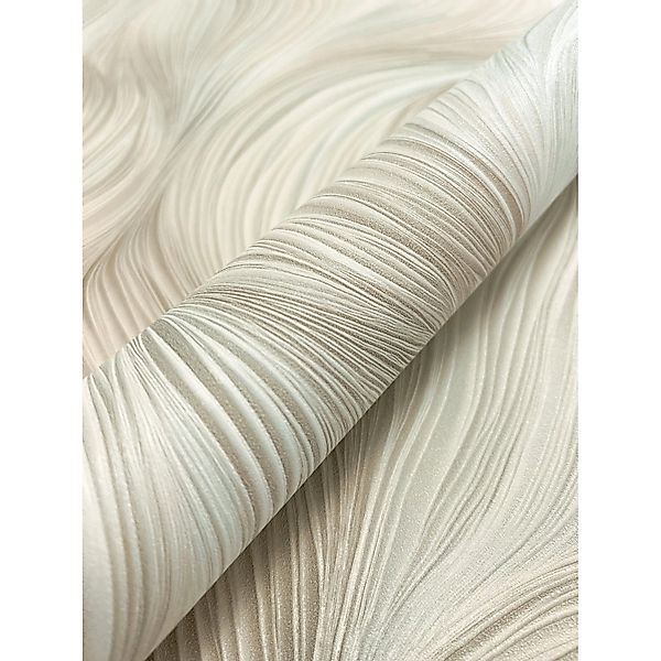 Newroom Vliestapete Kady Türkis Linien Modern Strukturiert FSC® günstig online kaufen