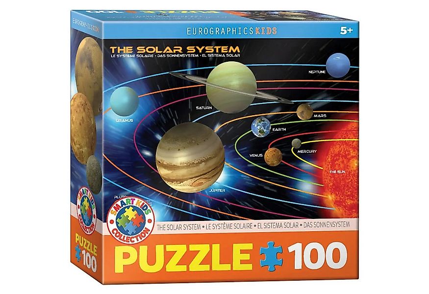 EUROGRAPHICS Puzzle Das Sonnensystem (Puzzle), 199 Puzzleteile günstig online kaufen