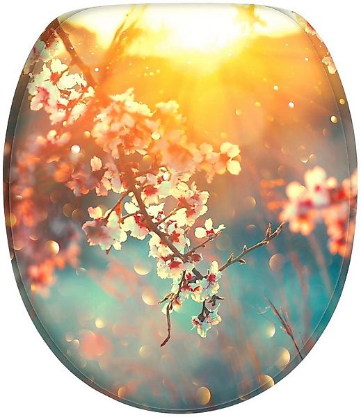 Sanilo WC-Sitz Kirschblüte, mit Absenkautomatik, BxL: 37,7 x 42,0 - 47,0 cm günstig online kaufen