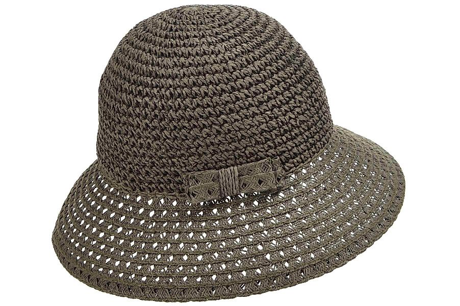 Seeberger Sonnenhut Papierstroh Glocke mit Schleife günstig online kaufen