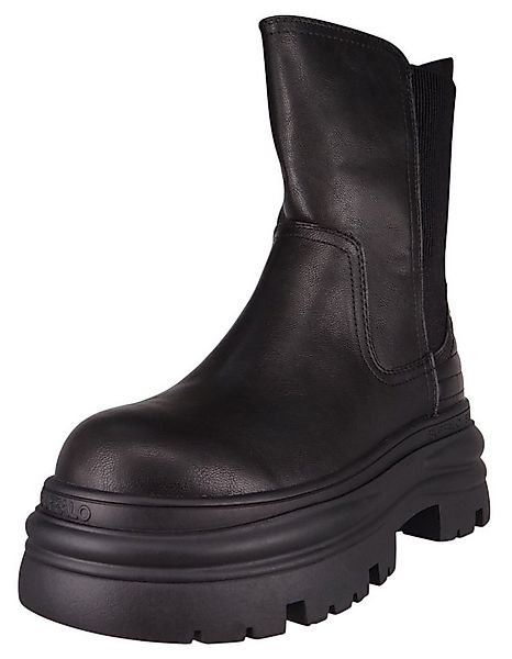 Buffalo 1270128 Dione Chelsea Mid Black VNTG Stiefelette günstig online kaufen