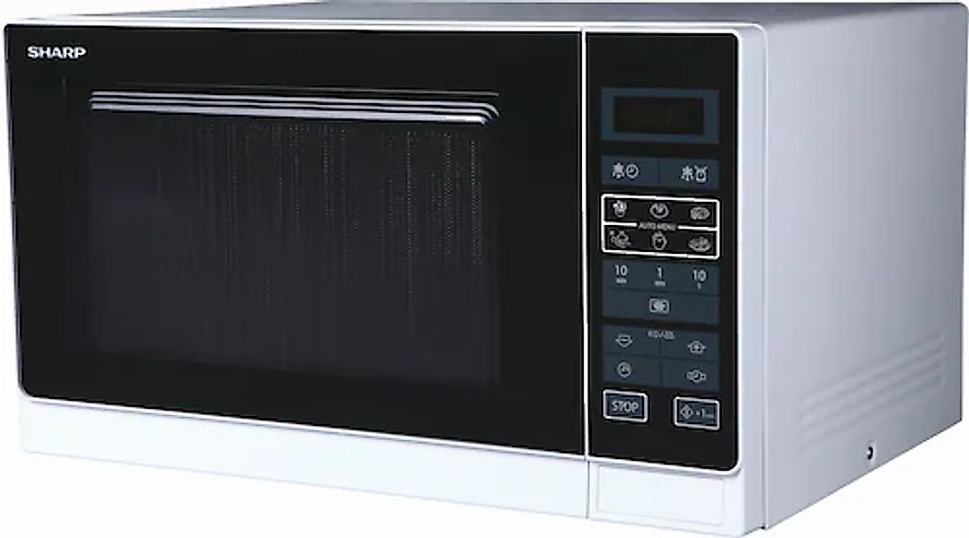 Sharp Mikrowelle »R342WW«, Mikrowelle, 900 W, Solo-Kompakt-Mikrowellengerät günstig online kaufen