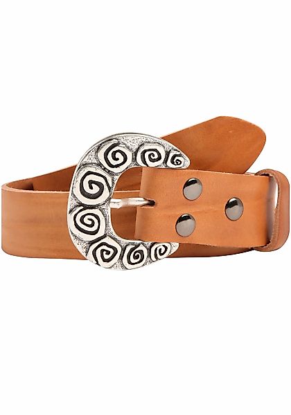 Rettungsring Gürtel Ledergürtel mit austauschbarer Schließe "Dorn Kringel" günstig online kaufen