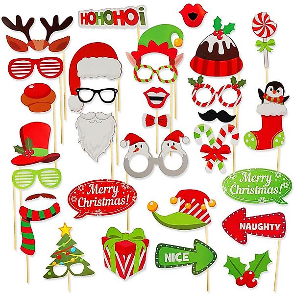Goods+Gadgets Papierdekoration Weihnachten Foto-Requisiten, Weihnachtsbilde günstig online kaufen