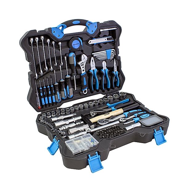 Karcher Werkzeugset 135-teilig, (135-tlg), Werkzeugkoffer Chrom günstig online kaufen