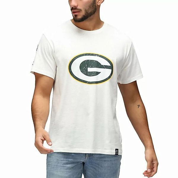 Recovered Print-Shirt Re:Covered NFL Green Bay Packers ecru günstig online kaufen