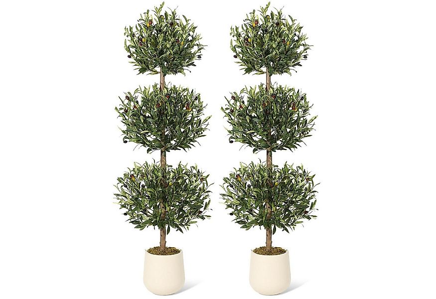 Kunstbaum Künstliche Olivenbäume für den Innenbereich,152cm,Dekoration, Gar günstig online kaufen