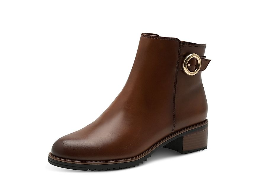 MARCO TOZZI Stiefelette, Blockabsatz, Businessschuh mit paktischem Innenrei günstig online kaufen