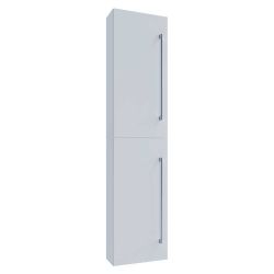 Badmöbel Set hängend weiss in modernem Design 150 cm hoch (vierteilig) günstig online kaufen