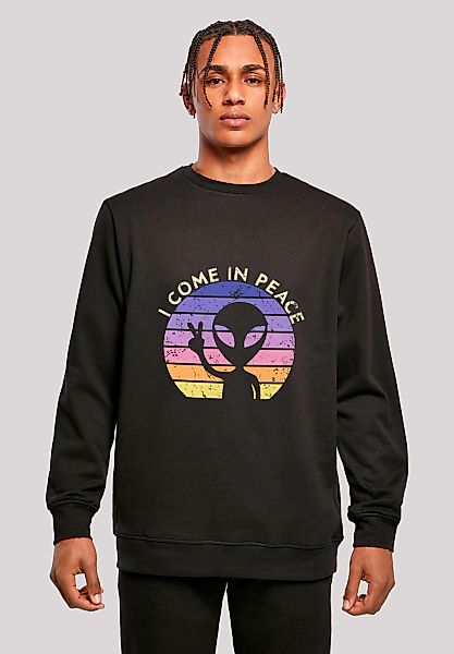 F4NT4STIC Sweatshirt "Alien Peace Sunset", Premium Qualität günstig online kaufen