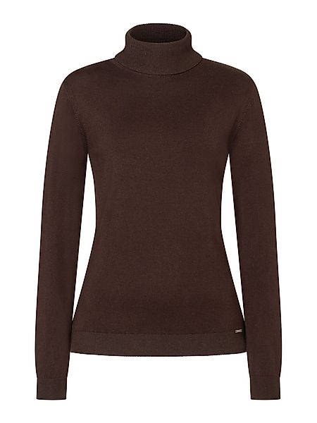 MORE&MORE Rundhalspullover figurbetonter Rollkragenpullover günstig online kaufen