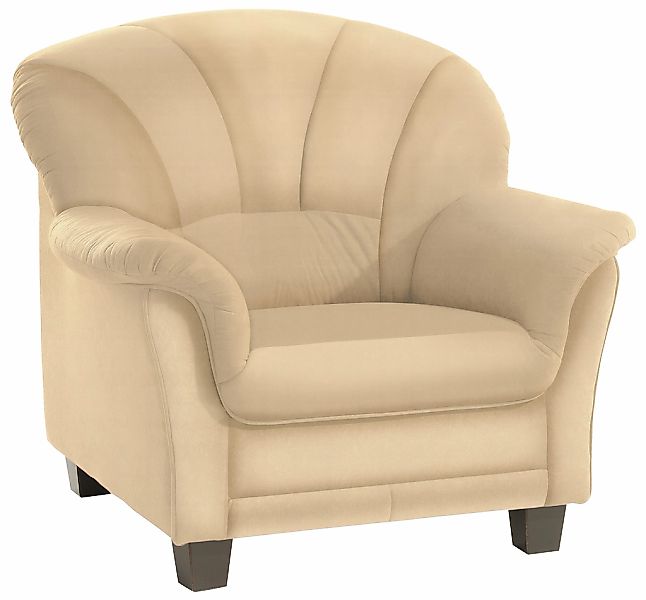 Home affaire Sessel "Camelita zeitlos, bequeme Armlehnen, auch in Leder, Br günstig online kaufen