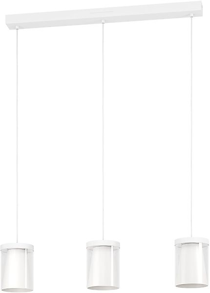 EGLO Hängeleuchte »CHIUSELLO-Z Pendellampe - Stahl - LED - 3X3,7W - IP20« L günstig online kaufen