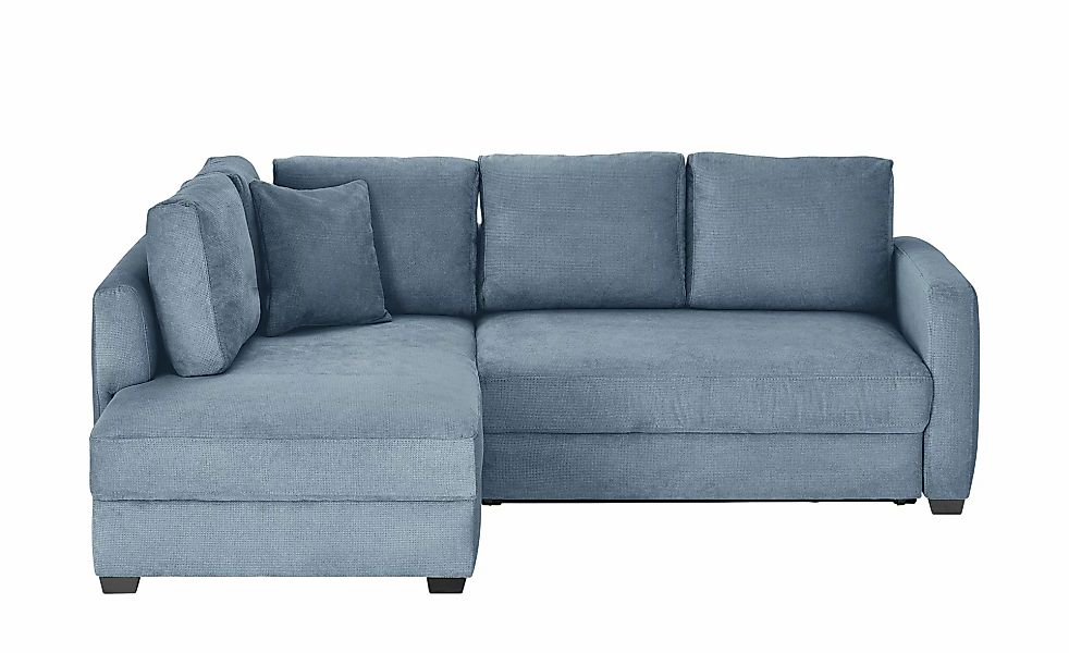 bobb Ecksofa mit Boxspringpolsterung  Lisa de Luxe ¦ blau ¦ Maße (cm): B: 2 günstig online kaufen