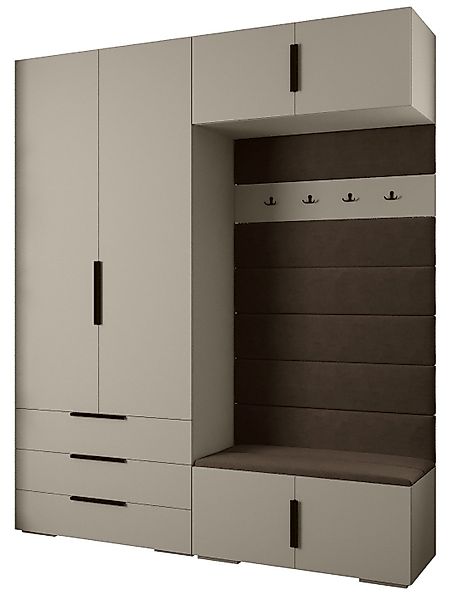 ABIKS MÖBEL Kompaktgarderobe INOVA 1 SATZ günstig online kaufen