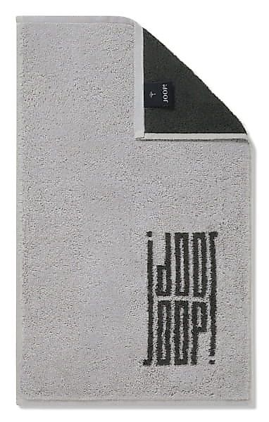 JOOP! Handtücher Bars Doubleface 1724 - Farbe: Platin - 77 - Gästetuch 30x5 günstig online kaufen