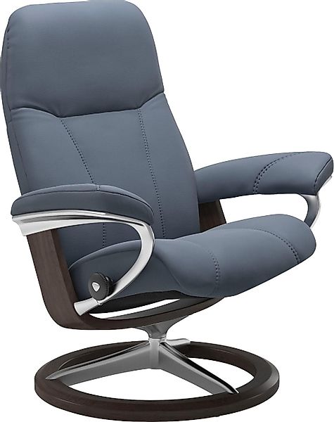 Stressless Relaxsessel "Consul" mit Signature Base, Größe S, Gestell Wenge günstig online kaufen