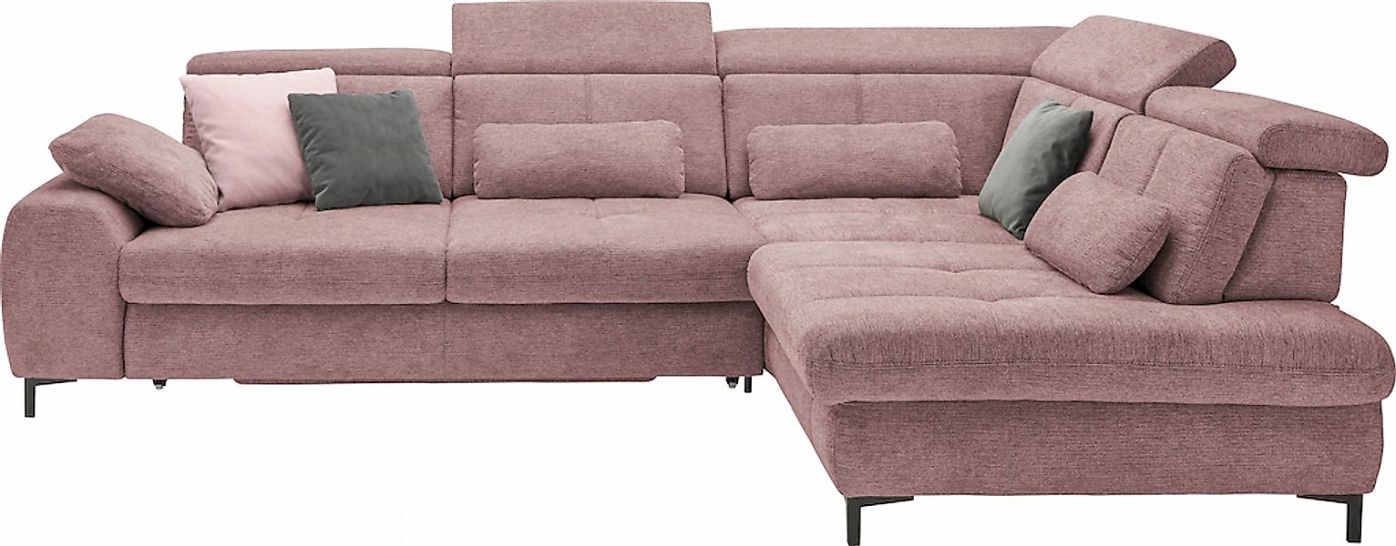 set one by Musterring Ecksofa "SO 3400 Sitzhöhe 47cm oder 49cm, Sitztiefe v günstig online kaufen