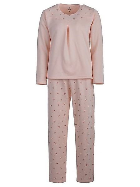 Lucky Schlafanzug Pyjama Set Thermo - Spitzendruck Schleife günstig online kaufen
