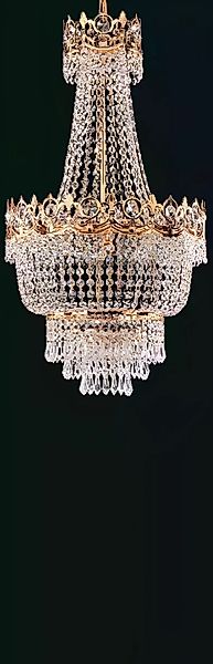 JVmoebel Kronleuchter Modern Kronleuchter Deckenleuchter Gold günstig online kaufen