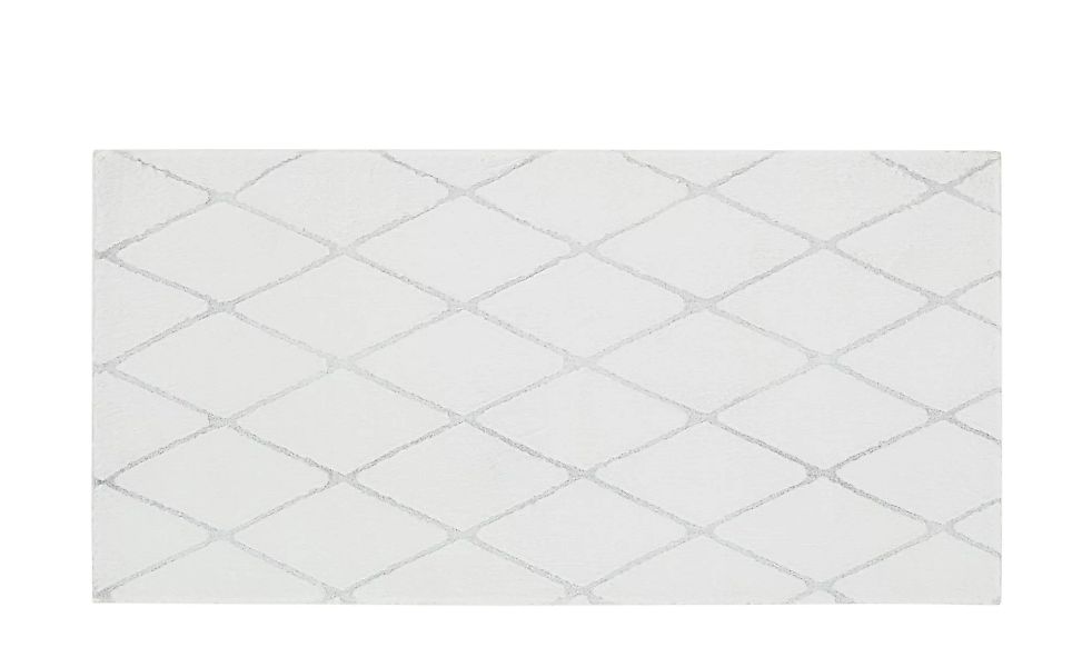 Hochflorteppich - weiß - Synthethische Fasern - 80 cm - Sconto günstig online kaufen