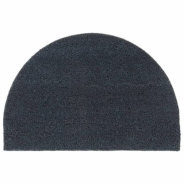 vidaXL Fußmatte Dunkelgrau Halbrund 40x60 cm Kokosfaser Getuftet 155586 günstig online kaufen
