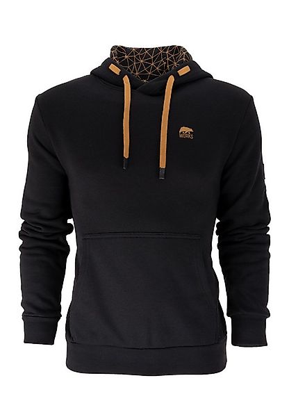 FORSBERG Sweatshirt Hoodie mit kleinem Brustlogo günstig online kaufen