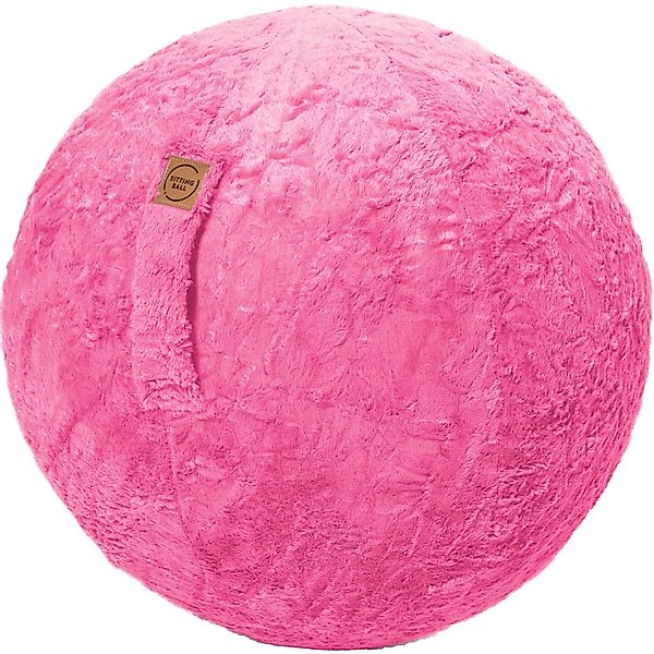 Sitting Ball Hocker Fluffy 150 l Pink günstig online kaufen