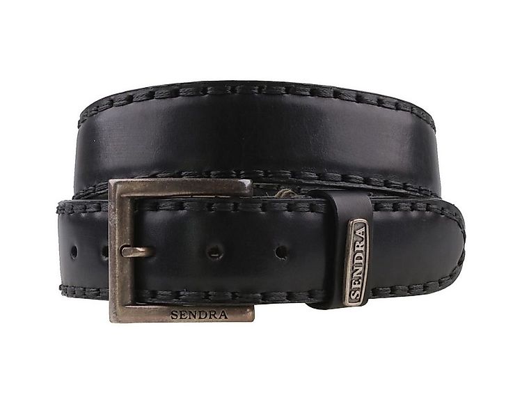 Sendra Boots Ledergürtel 8563-Schwarz günstig online kaufen
