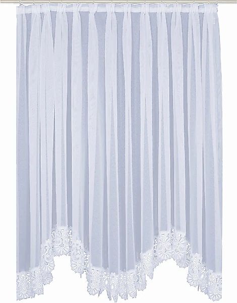 Wirth Gardine »Elvira« Faltenband 1 Stk. tlg. Welle günstig online kaufen