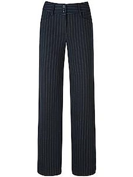 Jersey-Hose Passform Cornelia Peter Hahn blau günstig online kaufen