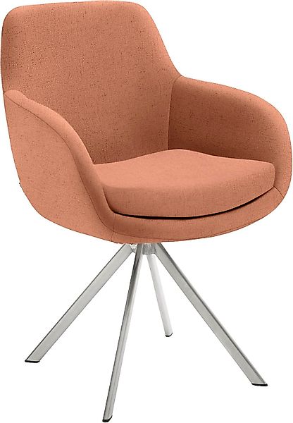 Musterring Esszimmerstuhl "Tavia", (Set), 2 St., Flachgewebe, Stativgestell günstig online kaufen