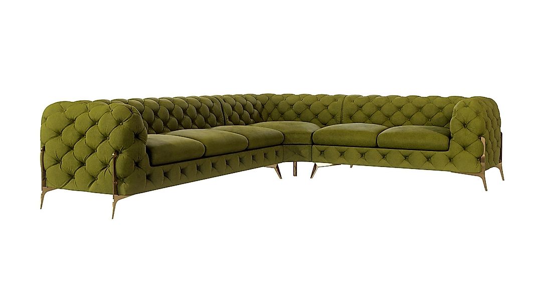 S-Style Möbel Ecksofa Ashley, Chesterfield mit günstig online kaufen