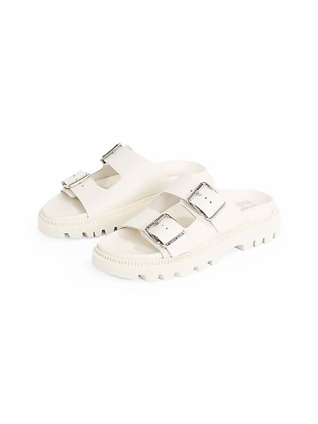 Tommy Jeans TJW DOUBLE STRAP SANDAL Pantolette, Plateau, Sommerschuh, Schlü günstig online kaufen