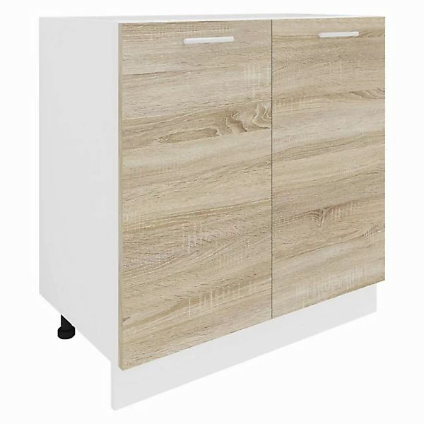 VCM Unterschrank Küchenschrank B 80 cm Unterschrank Drehtüren Esilo günstig online kaufen