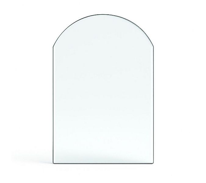 Feuercampus Bodenschutzplatte Funkenschutzplatte Glas für Kaminofen Rundbog günstig online kaufen