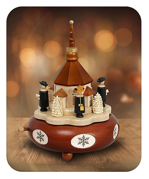 Zeidler Holzkunst Spieluhr Spieldose "Seiffener Kirche günstig online kaufen