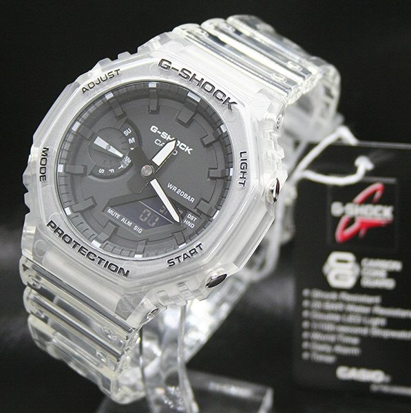 CASIO G-SHOCK Chronograph GA-2100SKE-7AER, Quarzuhr, Armbanduhr,Herrenuhr,d günstig online kaufen