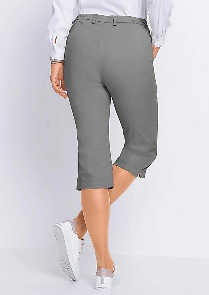 GOLDNER 7/8-Hose "Kurzgröße Sportliche Capri-Jeanshose Carla" günstig online kaufen