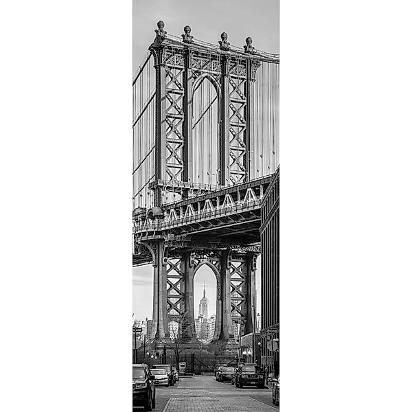 Komar Fototapete Vlies Brooklyn View  100 x 280 cm günstig online kaufen