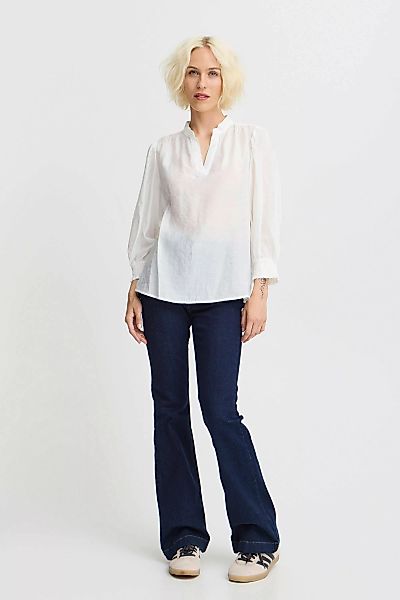 Pulz Jeans Kurzarmbluse PZMIRA Blouse modische Bluse günstig online kaufen