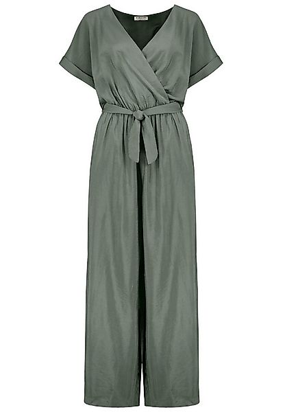 SUBLEVEL Overall Damen Overall Jumpsuit lange Hose Sommer Binde Gürtel Eint günstig online kaufen