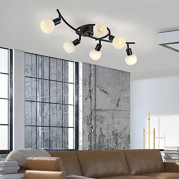 JUST LIGHT Deckenleuchte »LOKI«, 6 flammig, Leuchtmittel LED-Board   LED fe günstig online kaufen
