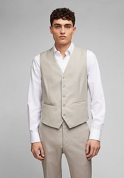 HECHTER PARIS Anzugweste WAISTCOAT LEISURE (1-tlg) Aus mikrostrukturiertem günstig online kaufen