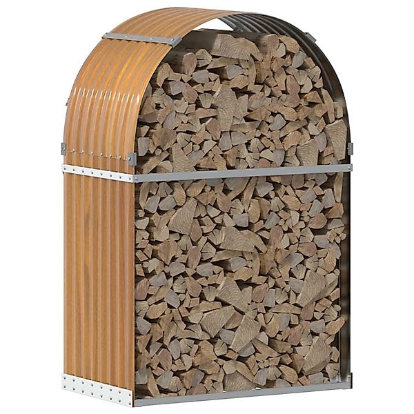 vidaXL Kaminholzregal Kaminholzunterstand Hellbraun 80x45x120 cm günstig online kaufen