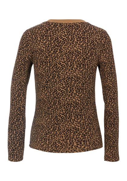 Levis Langarmshirt "ESSENTIAL HM LS TEE" gerippt mit Leo-Muster günstig online kaufen