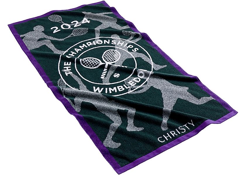 Christy Badetuch »Wimbledon Champ Towel 2024«, (1 St.), Hochwertiges Badetu günstig online kaufen